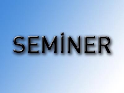 Nizip Ticaret Odası'nda Seminer