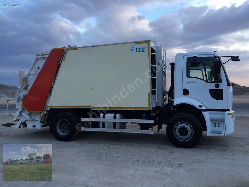 Güneş otomotivden 2012 model ford cargo 1826 çöp aracı