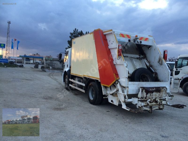Güneş otomotivden 2012 model ford cargo 1826 çöp aracı
