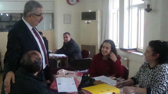 Ilçemize yeni atanan öğretmenler görevlerine başladı