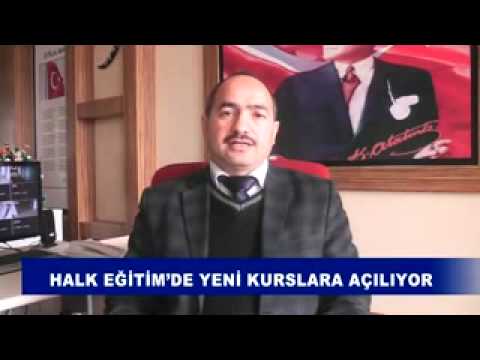 Halk eğitim'de yeni kurslar açılıyor