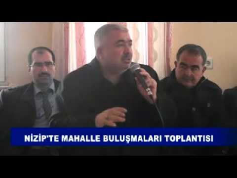 Nizip'te mahalle buluşmaları toplantısı