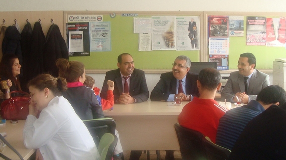 Adile Altınbaş ve Abdurrahman Alkan Ortaokullarına Ziyaret