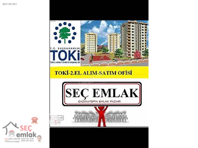 Seç emlaktan nızıp f.sultan mah 3+1 toki daıresı.