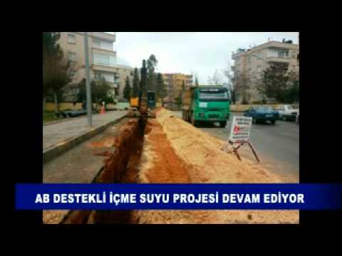 Ab destekli içme suyu projesi devam ediyor