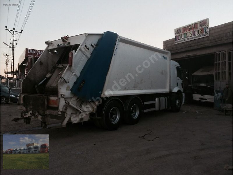Güneş otomotivden 2012 model 2526 çöp kamyonu