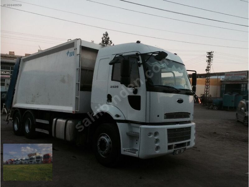 Güneş otomotivden 2012 model 2526 çöp kamyonu
