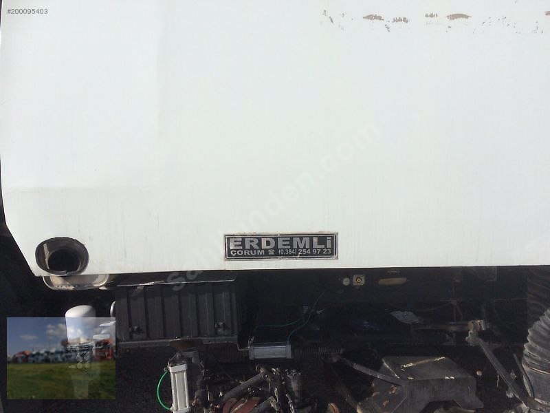 Güneş otomotivden 2010 model ford cargo 1826 süpürge