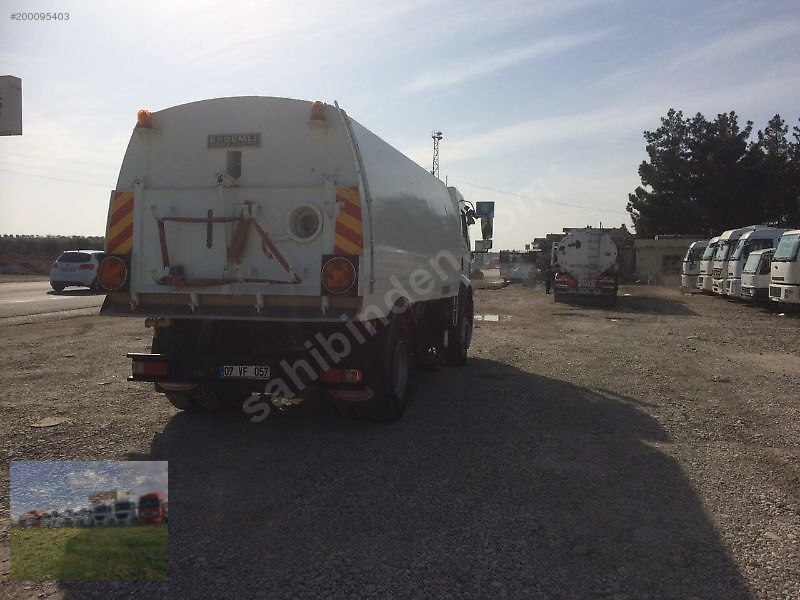 Güneş otomotivden 2010 model ford cargo 1826 süpürge