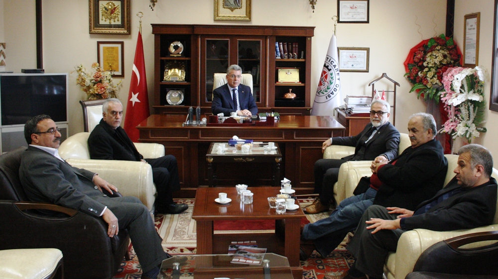 Gaziantep Valisi Erdal ATA’dan Nizip Ticaret Odası’na Veda Ziyareti.