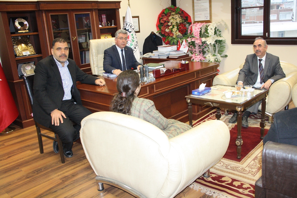 Gaziantep Valisi Erdal ATA’dan Nizip Ticaret Odası’na Veda Ziyareti.