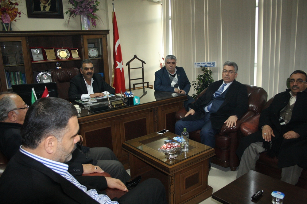 Gaziantep Valisi Erdal ATA’dan Nizip Ticaret Odası’na Veda Ziyareti.