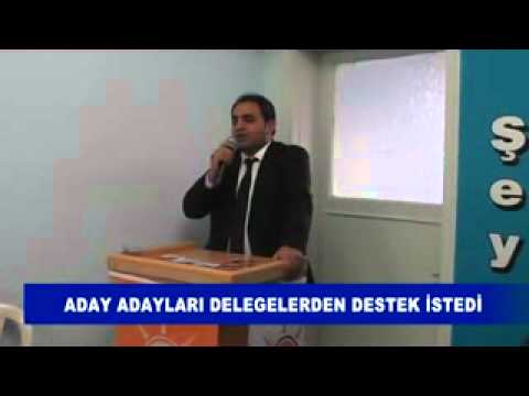 Aday adayları delegelerden destek istedi