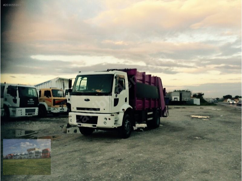 Güneş otomotivden 2005 model ford cargo 1824 çöp kamyonu 4 adet