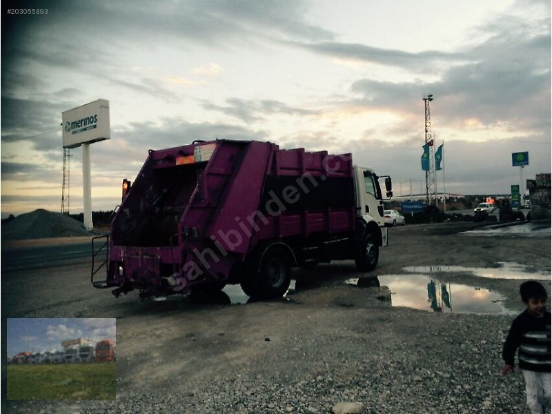 Güneş otomotivden 2005 model ford cargo 1824 çöp kamyonu 4 adet