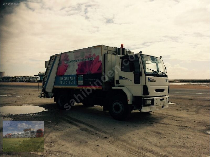 Güneş otomotivden 2004 model ford cargo 2116 çöp kamyonu