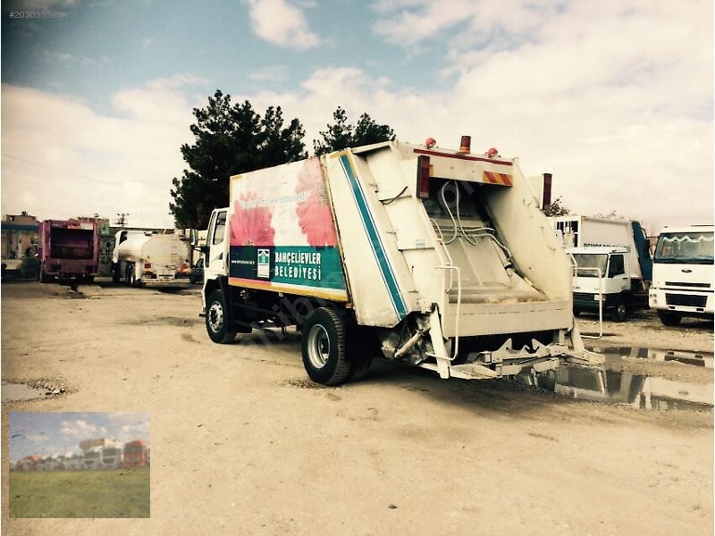 Güneş otomotivden 2004 model ford cargo 2116 çöp kamyonu