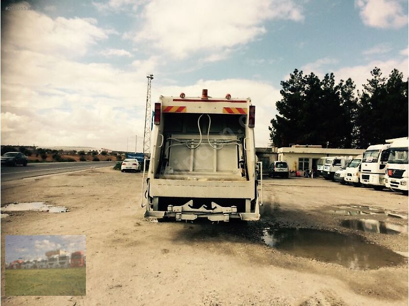 Güneş otomotivden 2004 model ford cargo 2116 çöp kamyonu