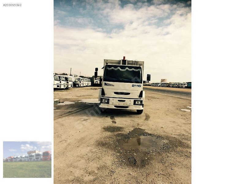 Güneş otomotivden 2004 model ford cargo 2116 çöp kamyonu