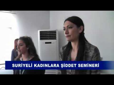 Suriyeli kadınlara şiddet semineri