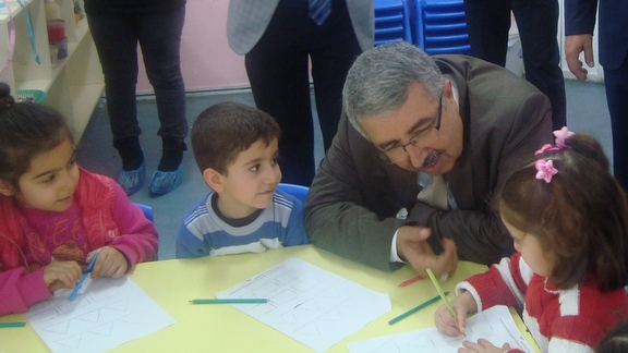 Nizip anaokulu´na ziyaret