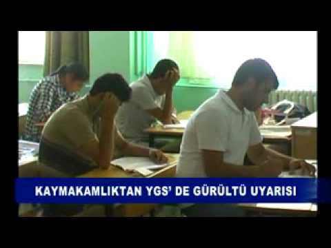 Kaymakamlıktan YGS'de gürültü uyarısı
