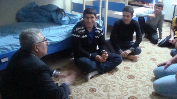Gündeş´ten pansiyon ziyareti