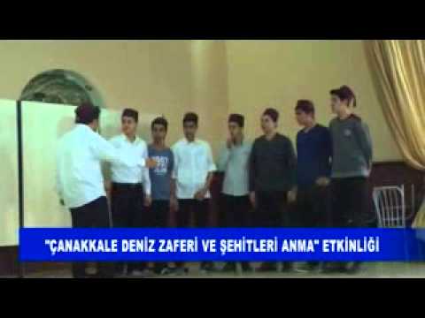 02 çanakkale deniz zaferi ve şehitleri anma etkinliği