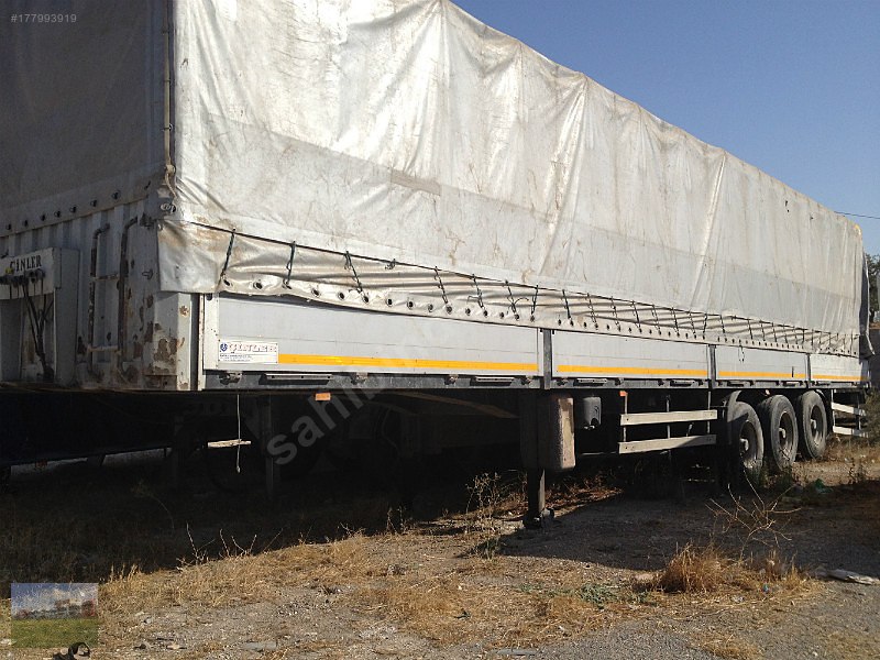 Güneş otomotivden 2010 model 1360 çinli marka raylı dorse