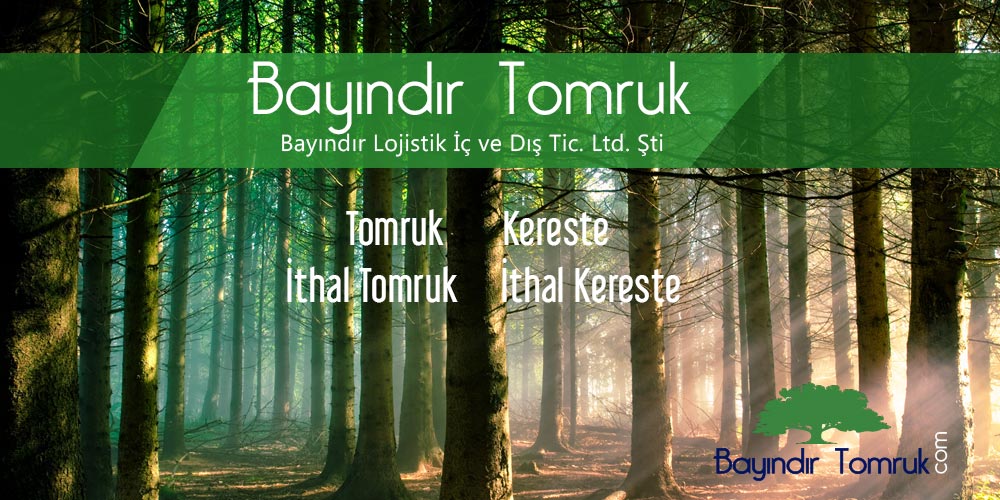 Kereste, Tomruk ve Orman Ürünleri Satışı