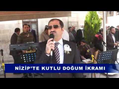 Nizipte kutlu doğum ikramı