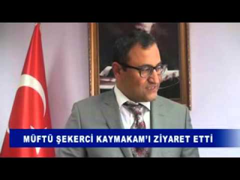 Müftü şekerci kaymakam?ı ziyaret etti
