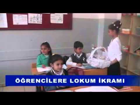 05 öğrencilere lokum ikramı