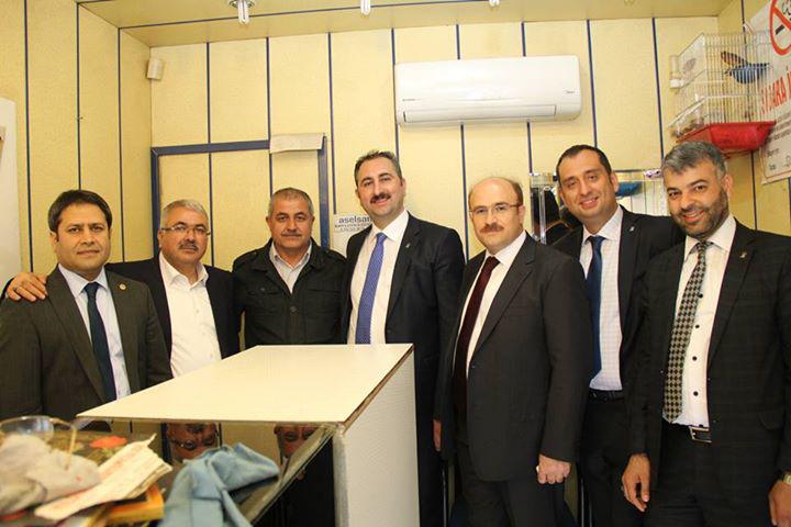 Ak Parti Genel Başkan yardımcısı Abdulhamid Gül ve vekiller...
