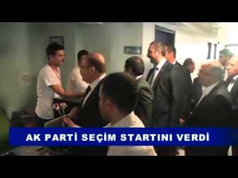 Ak parti seçim startını verdi