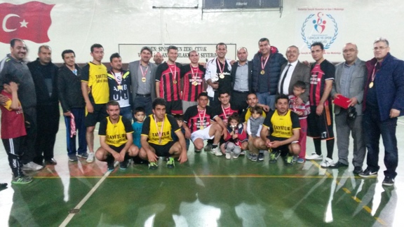 Futsal turnuvası sona erdi