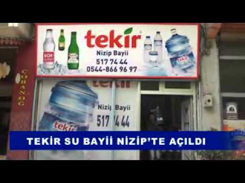 Tekir su bayii nizipte açıldı