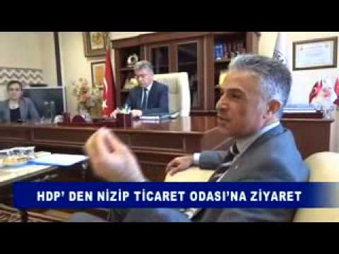 HDP Nizip  İlçe Teşkilatı ve Gaziantep Milletvekili Adayı Osman Demirci NTO’ yu  Ziya