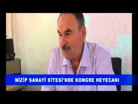 Nizip sanayi sitesi'nde kongre heyecanı