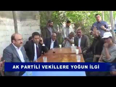 Ak partili vekillere yoğun ilgi