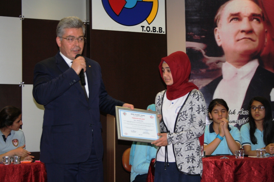 Ortaokullar arası bilgi yarışması sona erdi