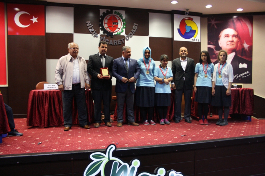Ortaokullar arası bilgi yarışması sona erdi