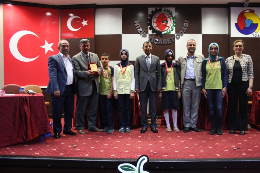 Ortaokullar arası bilgi yarışması sona erdi