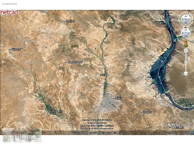 KURTULUŞ EM LAKTAN NİZİP YENİ YAZI 9300 M2 95000tl