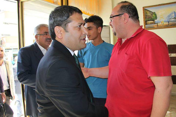 şahin ve akdoğan esnaf gezisinde