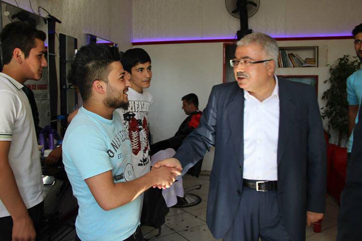 şahin ve akdoğan esnaf gezisinde