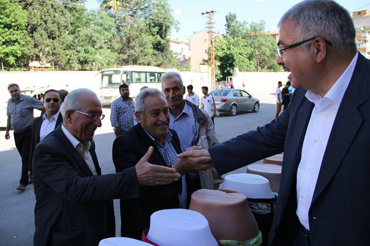 şahin ve akdoğan esnaf gezisinde