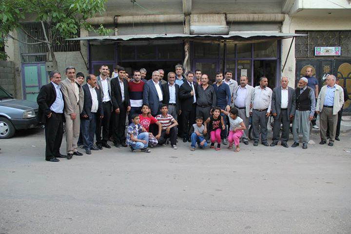 şahin ve akdoğan esnaf gezisinde