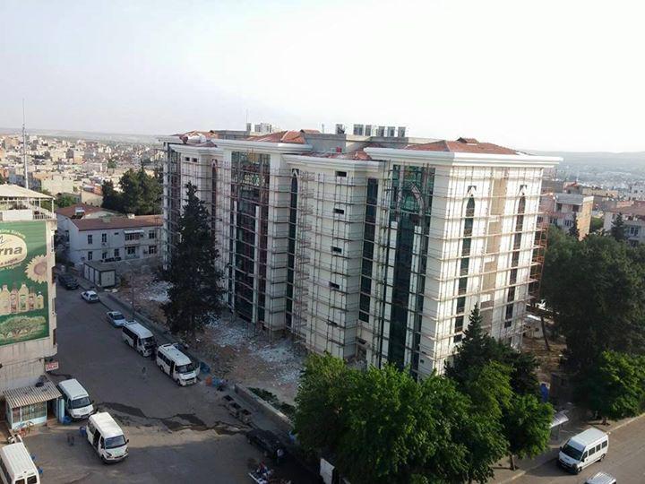 Hükümet konaği inşaati çalişmasinda sona doğru