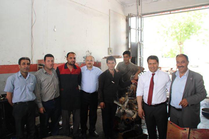 Sanayi Esnafı ziyaretleri Sanayi Esnafı ziyaretleri